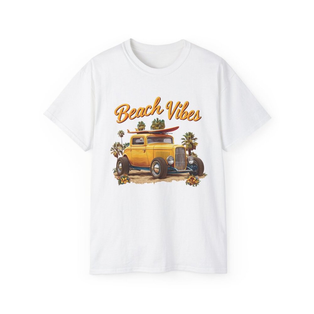 Beach Vibes - 1932 Ford - Deuce Coupe - T-Shirt